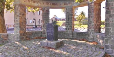 Denkmal »Antifaschistischer Widerstand 1933 - 1945« in Mühlberg (Elbe) in Mühlberg an der Elbe