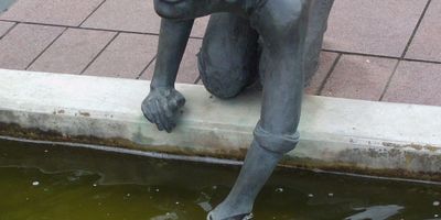 Claudert-Brunnen in Trebbin