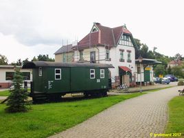 Bild zu Technisches Denkmal "Gepäckwagen 904-002 der Spreewaldbahn"