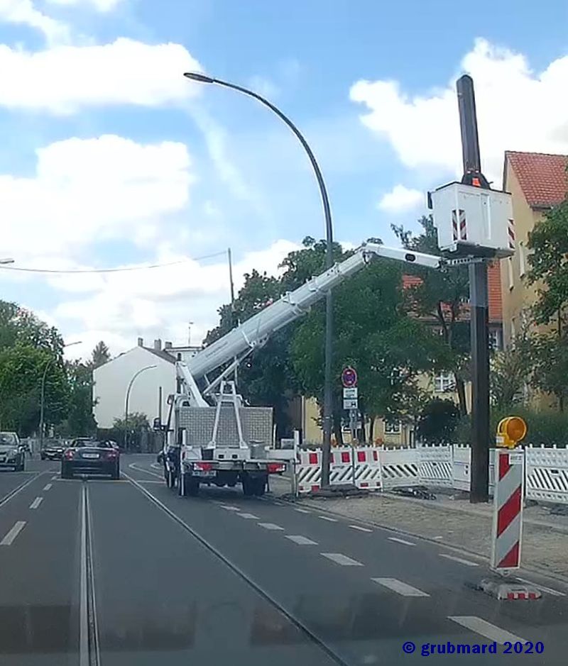 Spitzke SE - Oberleitungsbau für die Berliner Straßenbahn