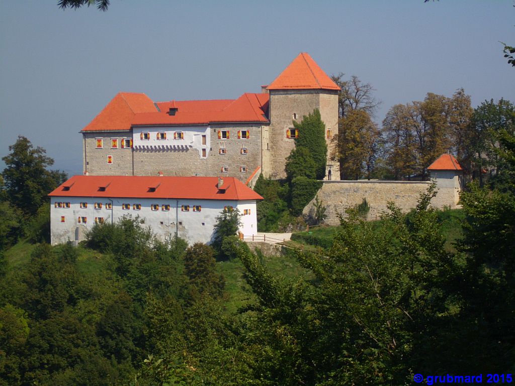Reiseziel: Burg Podsreda - erbaut ab Mitte des 12. Jahrhunderts - heute Museum