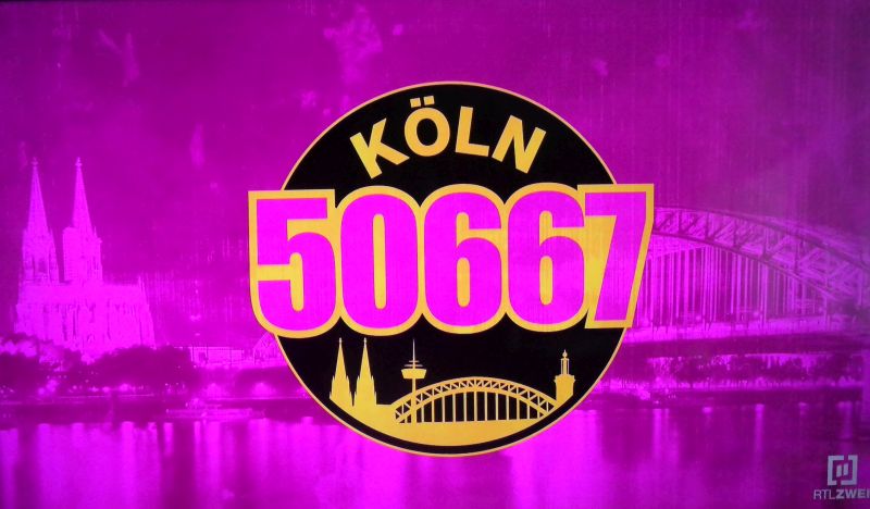 Bildschirmfoto: Logo der Vorabend-Daily-Soap "Köln 50667"