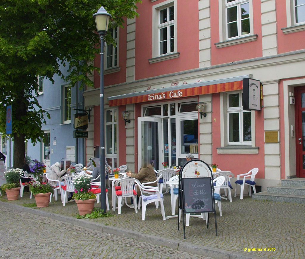 "Irina's Café" in Seelow