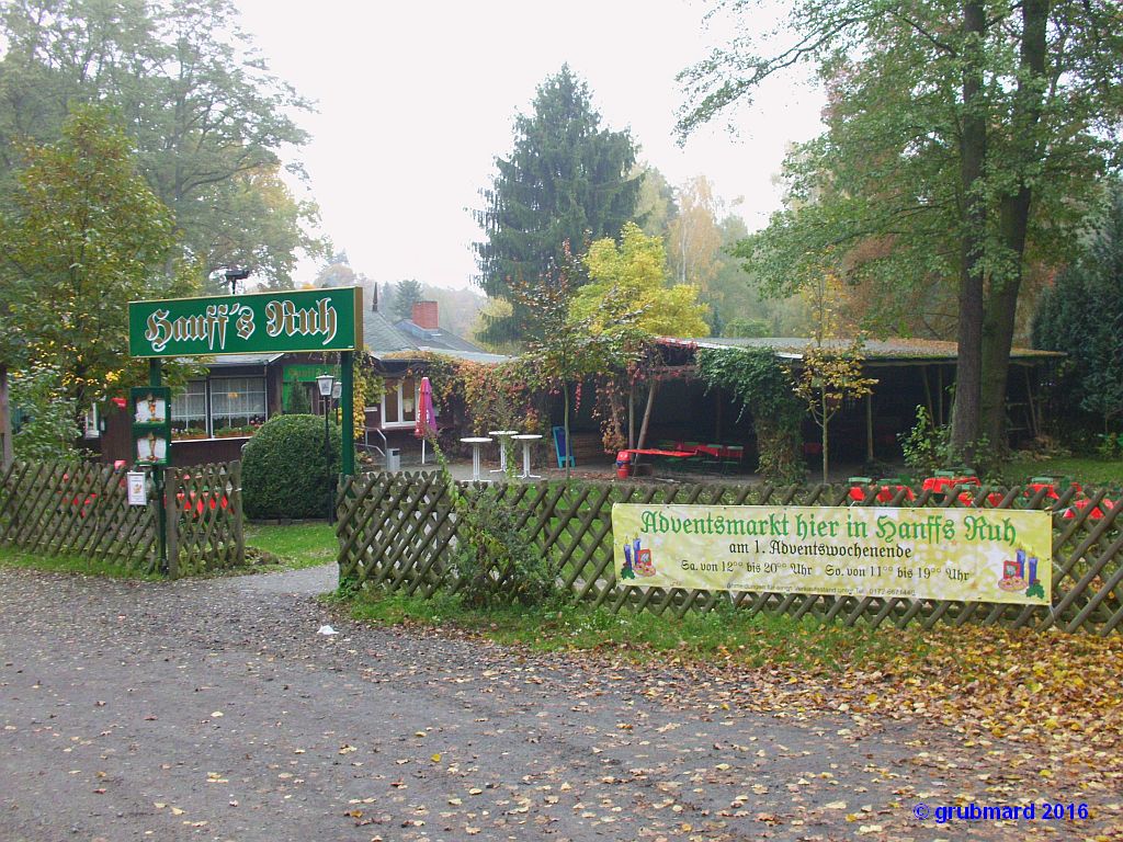 Ausflugsrestaurant Hanff's Ruh in Grünau