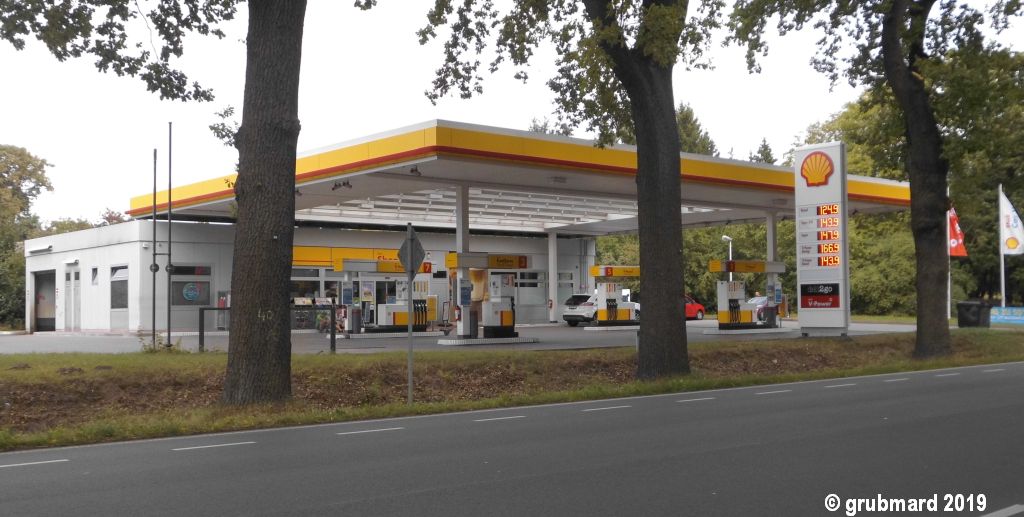 Shell-Tankstelle M&uuml;ncheberg (Mark)