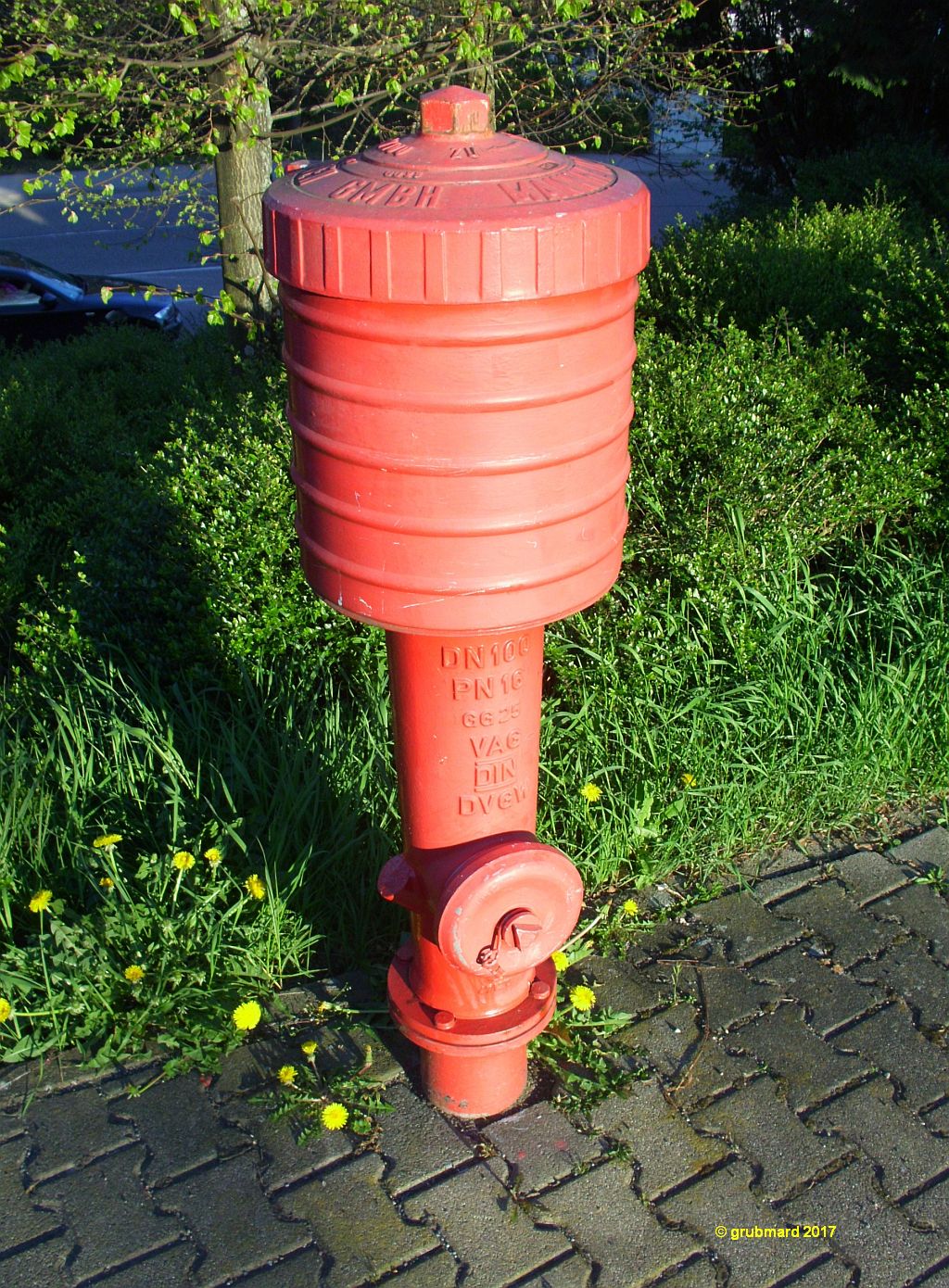 Hydrant/Löschwasserentnahmestelle Pforzheim - Wolfsbergallee
