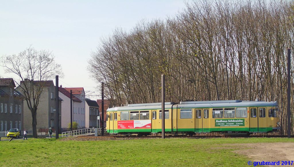 Endhaltestelle/Wendeschleife Alt-Rüdersdorf