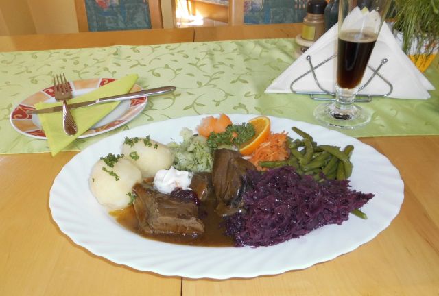 Rehbraten - 15 €