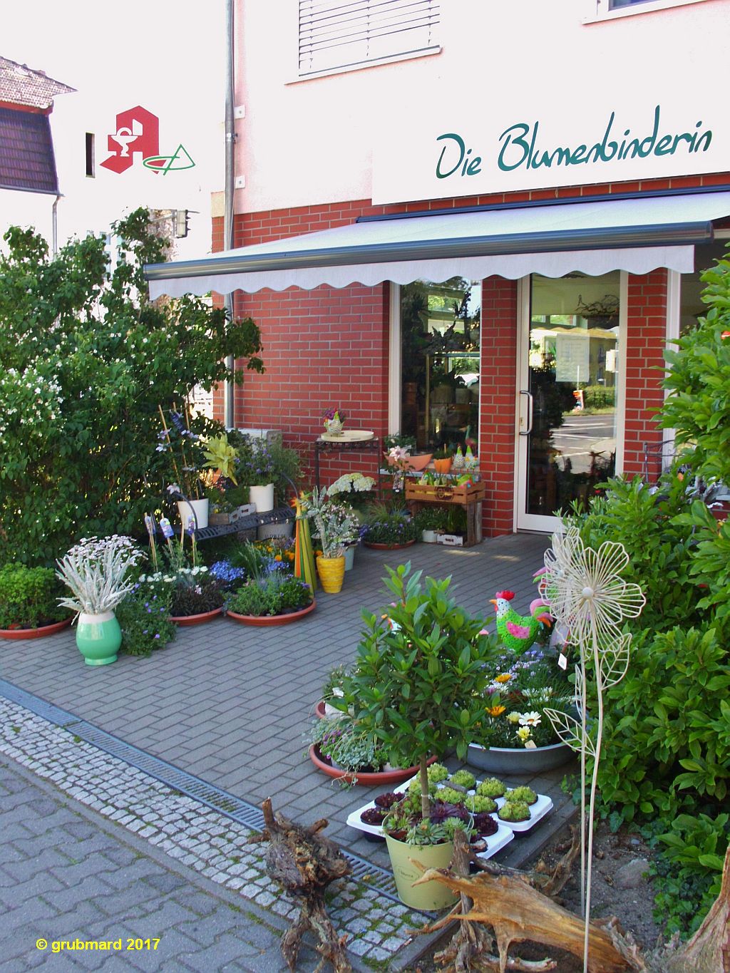 Die Blumenbinderin in Gr&uuml;nheide (Mark)