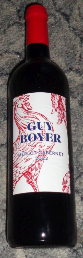 Rotwein "Guy Boyer 2022" (5,20 € / 07.2023)