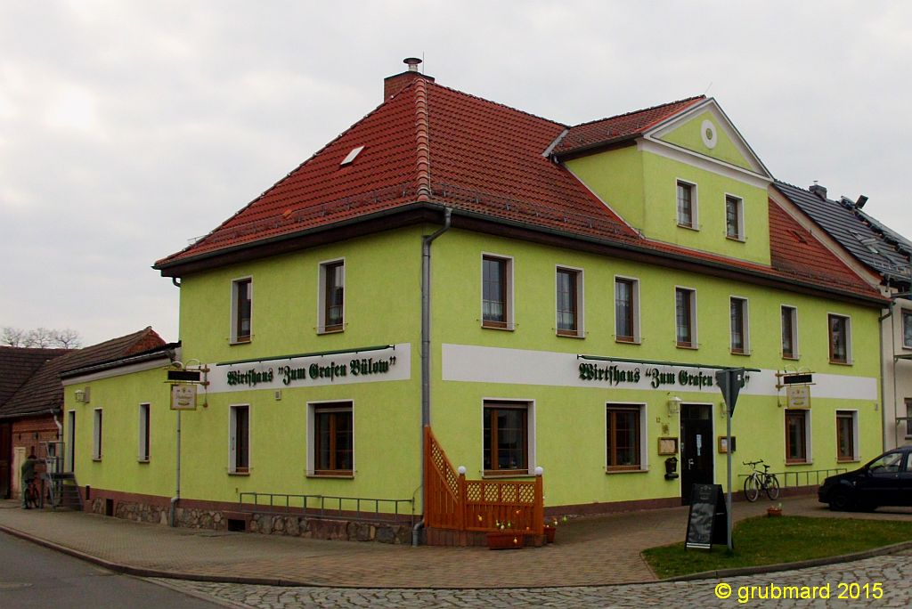 Wirtshaus "Zum Grafen Bülow" in Dennewitz"