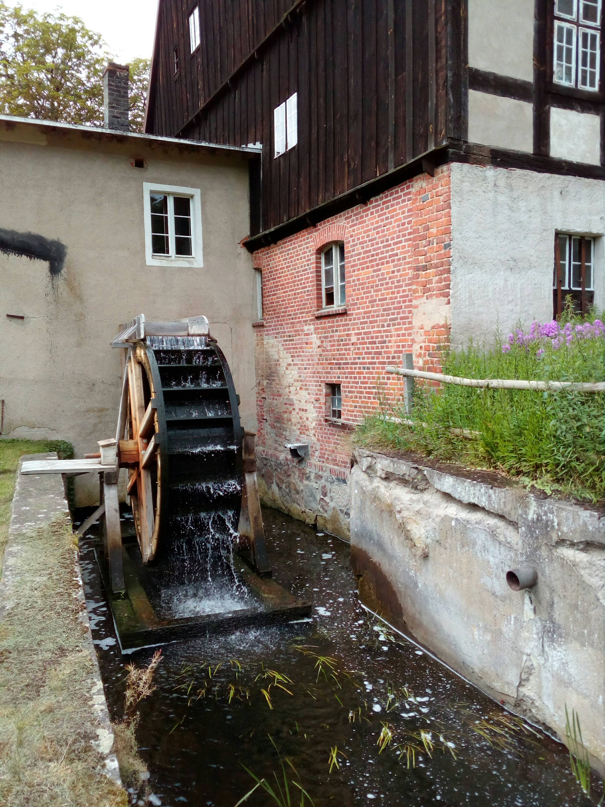Wasserrad der Wassermühle Boitzenburg