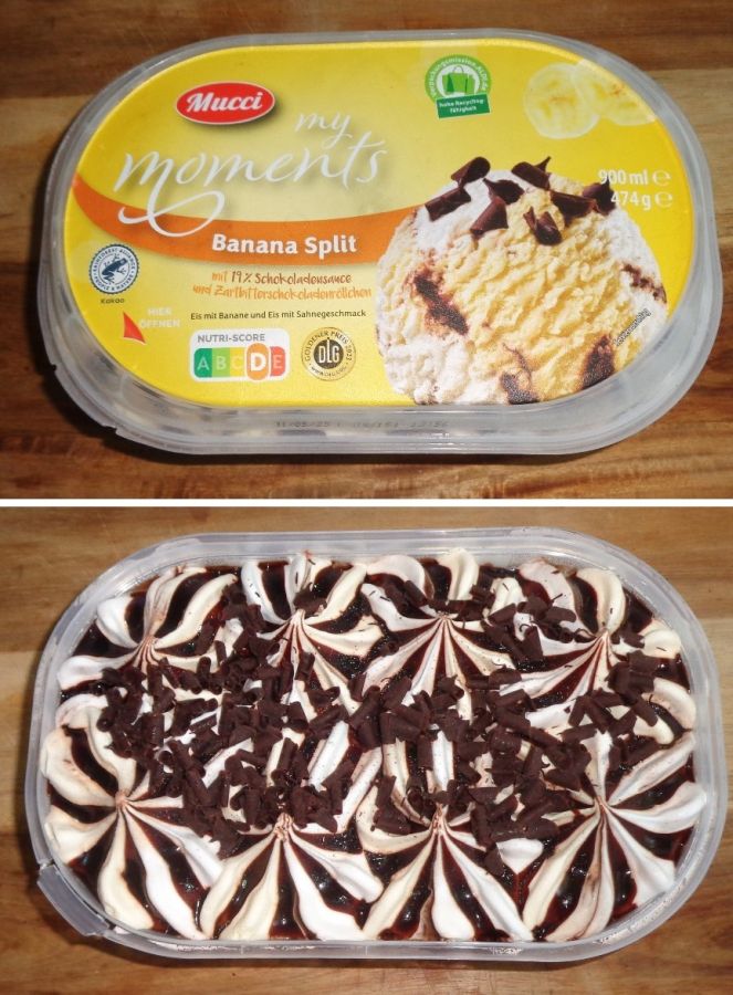 Banana Split - Handelsmarke Mucci (ALDI-Nord)