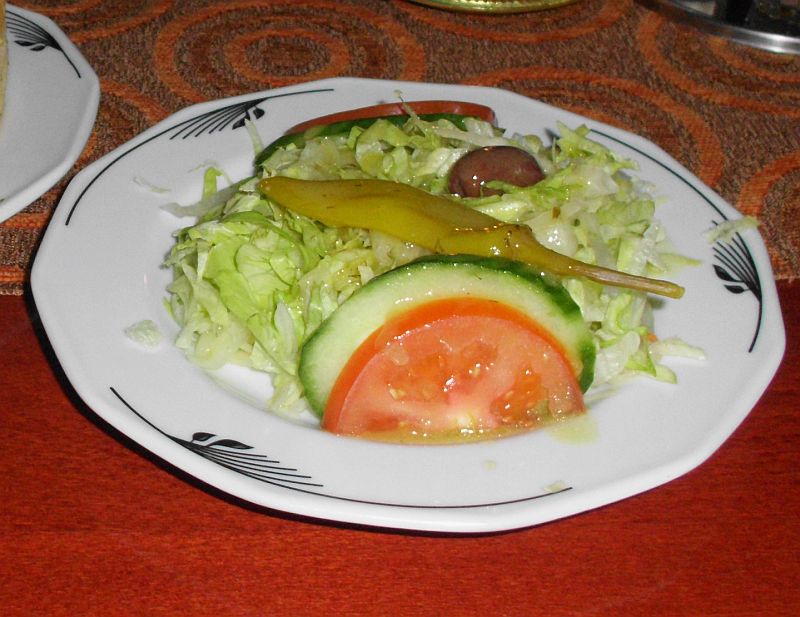 Salat zum Hauptgang