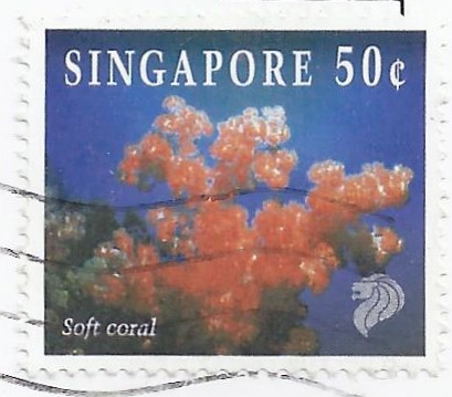Philatelie: 50-Singapore-Cent-Briefmarke von 1995
