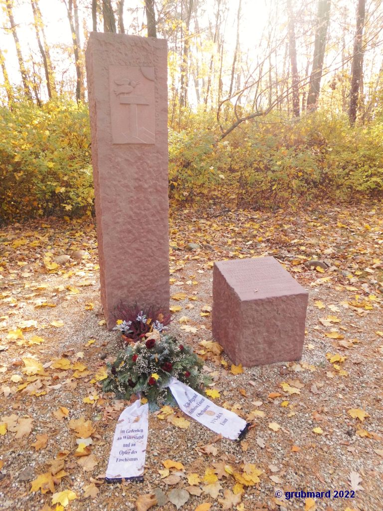 Denkmal für die inhaftierten und ermordeten deutschen Gewerkschaftler und Gewerkschaftlerinnen