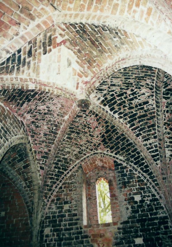 Kloster Chorin - Kreuzgewölbe im Küchenhaus (2000)