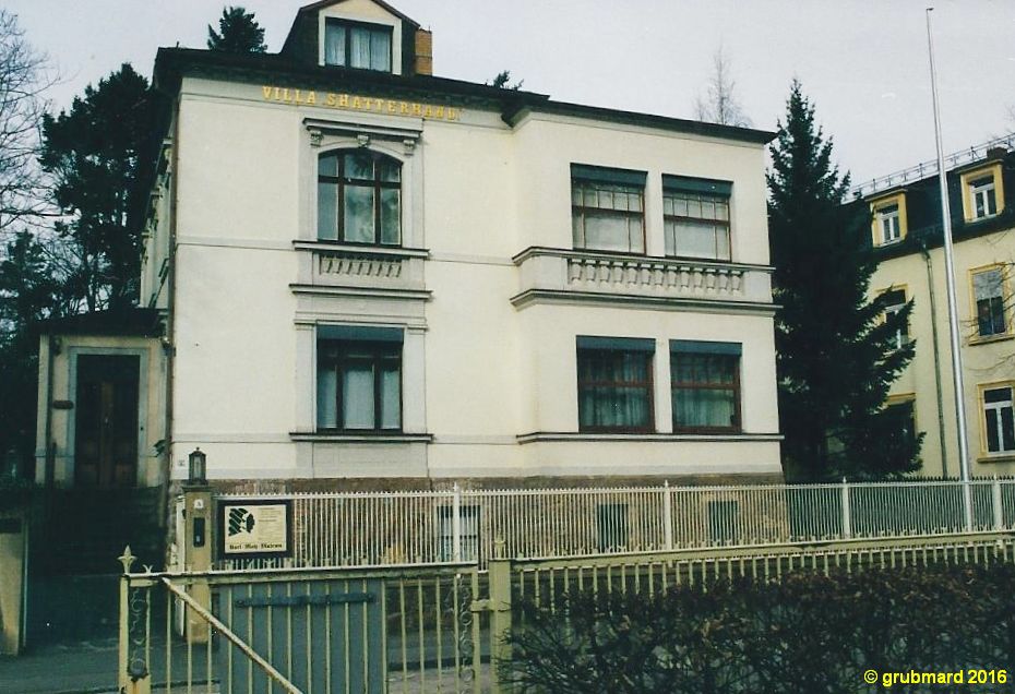 Villa Shatterhand - Karl Mays Wohnhaus, heute Museum