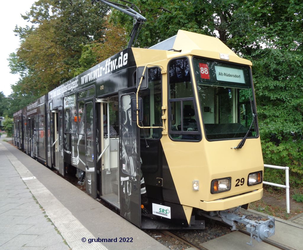 Tatra-Stra&szlig;enbahnzug Nr. 29