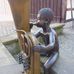 Bronze-Skulptur »Junge mit Tuba« in Waldenbuch