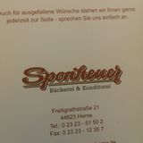Sponheuer Bäckerei & Konditorei in Herne