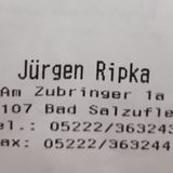 Ripka Jürgen Tankstelle in Werl Aspe Stadt Bad Salzuflen