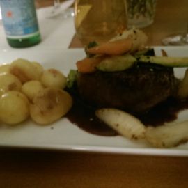 Rinderfilet in Rotweinsauce, medium