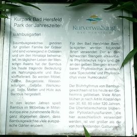 Kurpark (Park der Jahreszeiten) in Bad Hersfeld