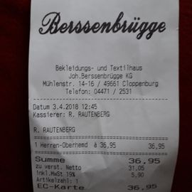 Berssenbrügge, Joh. KG in Cloppenburg