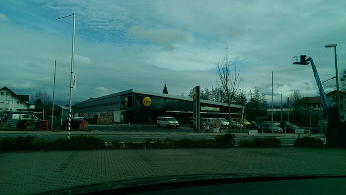 In Kürze ist Neueröffnung: der neue Lidl in Brakel