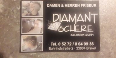 Diamant Schere in Brakel in Westfalen
