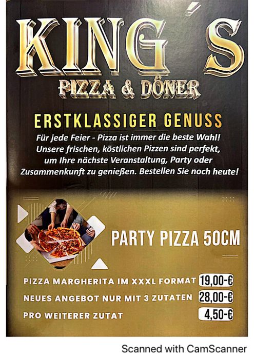 Nutzerbilder King's Pizza & Döner