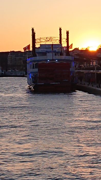 Hamburger Hafen und St. Pauli-Landungsbrücken