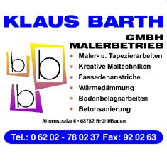 Barth Klaus GmbH Malerbetrieb
