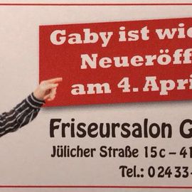 Anbild Gabriele Friseur in Hückelhoven