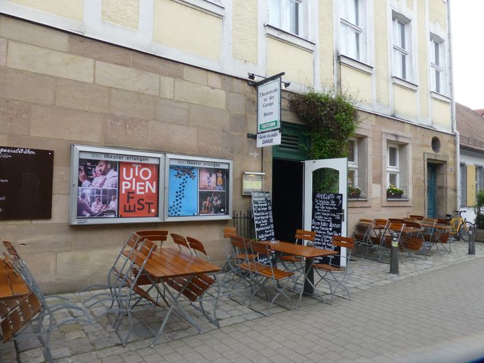 Theatercafé in der Garage