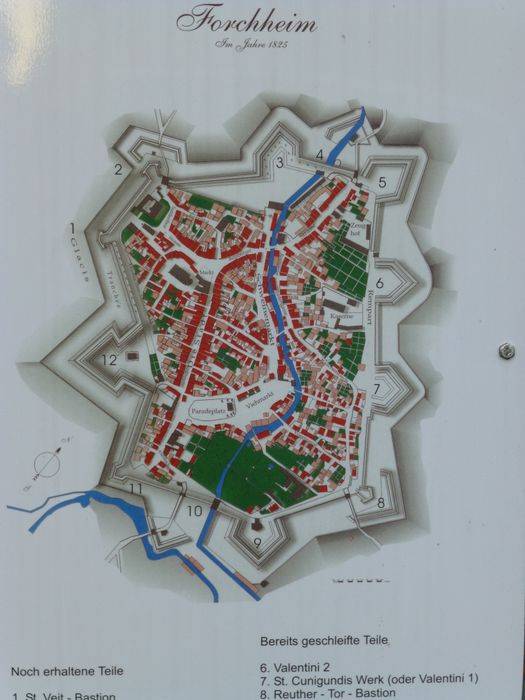 Altstadt Forchheim 1825