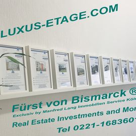 Immobilien-Agentur für Premium-Immobilien im Rheinland, Fürst von Bismarck® Real-Estate Investments Germany mit ImmoShop- Köln