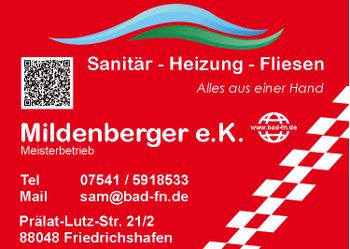 Logo von Mildenberger e.K. in Friedrichshafen