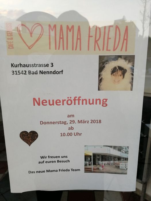 Werbung am Eingangsbereich