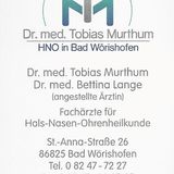 Murthum Tobias Dr.med. Facharzt für Hals- Nasen- und Ohrenheilkunde in Bad Wörishofen