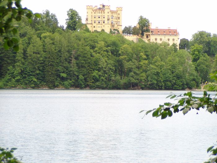 Blick auf Schloss Hohenschwangau