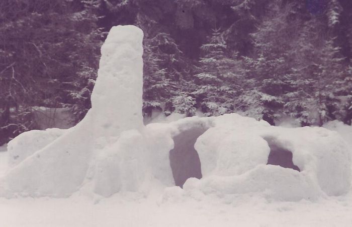 Schneeburg im Naturpark Bayr. Wald 