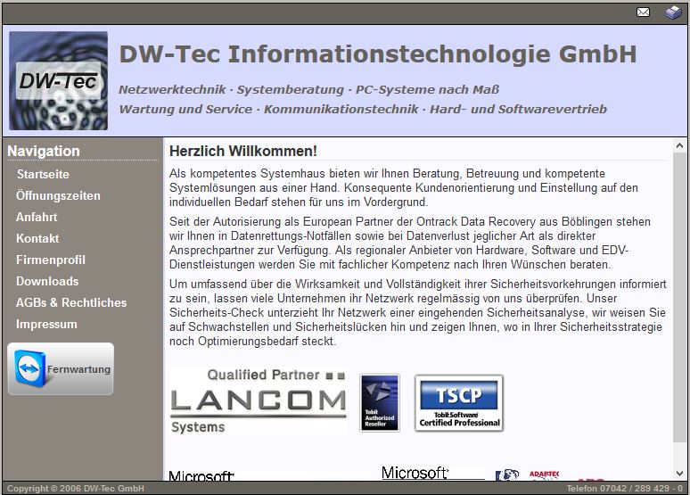 DW-Tec Informationstechnologie GmbH, Illingen Vaihingen/Enz