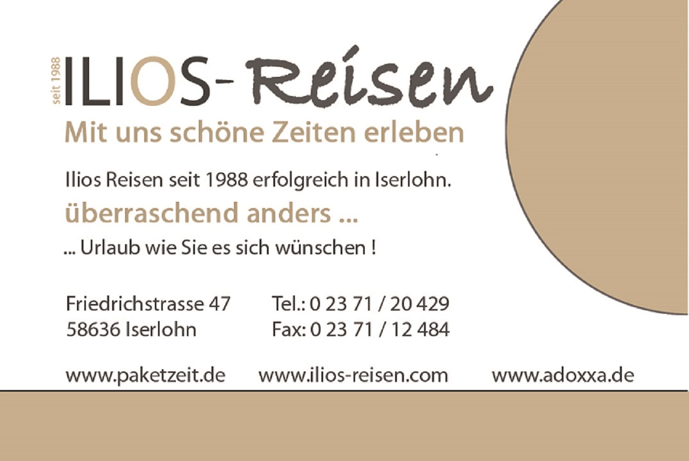 Bild 2 ILIOS Reisen in Iserlohn