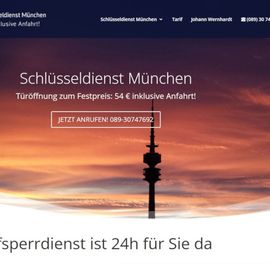Screenshot Website festpreis-schluesseldienst-muenchen.de