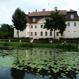 Schloss Branitz von der RückseiteGrewächshaus