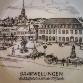 Gemeinde Saarwellingen
jetziger Zustand
Schloss mit Schlossplatz