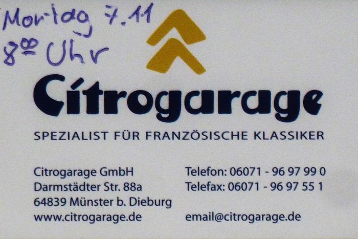Citrogarage in Münster bei Darmstadt/Dieburg