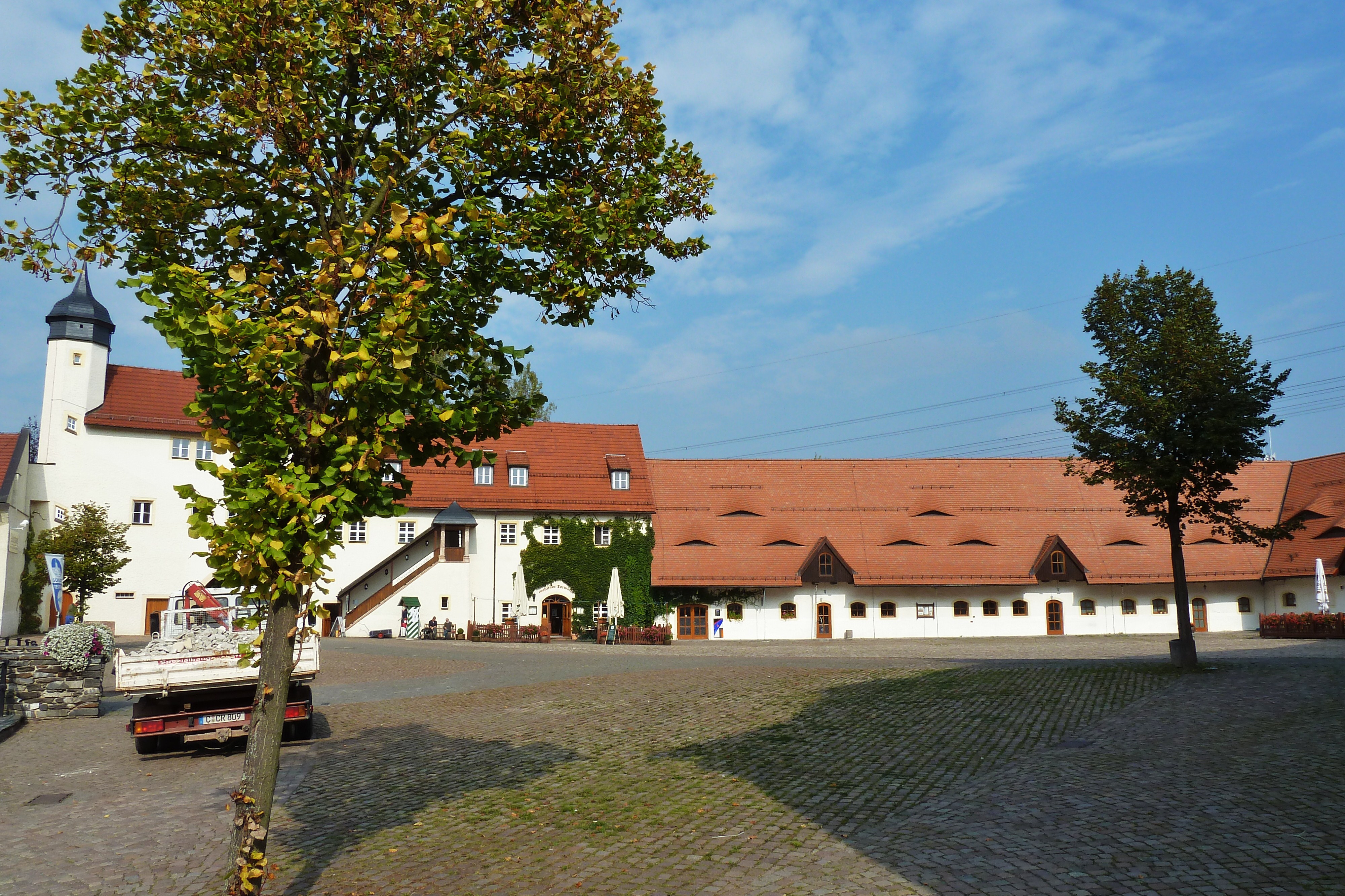 Wasserschloss Klaffenbach bei Chemnitz
Schlossplatz